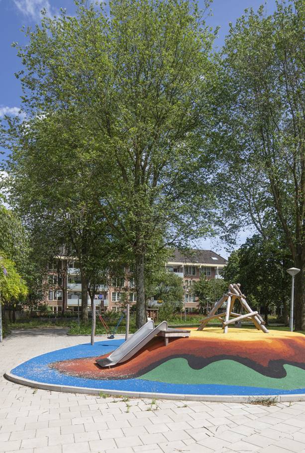 Project Roomtuintjes - Een vulkanische rubbervloer in Amsterdam