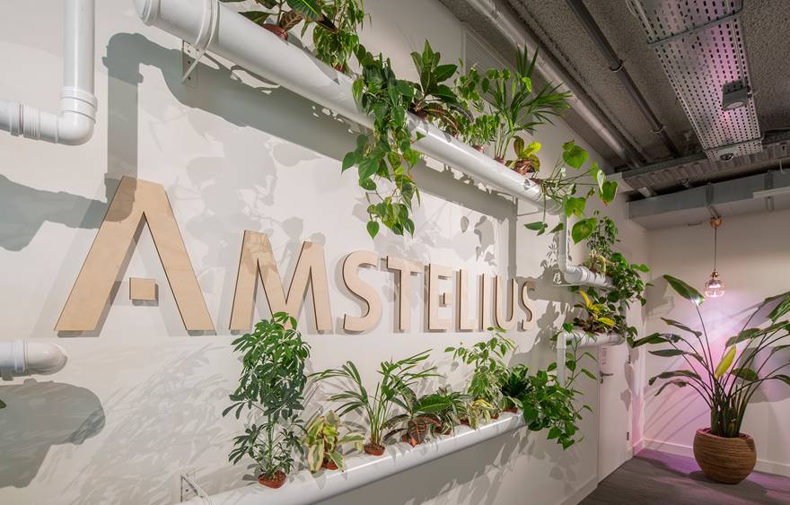 Project Amstelius - Planten verminderen stress en verhogen productiviteit
