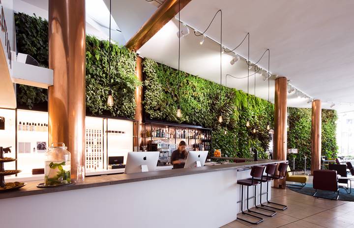 Hotel Gooiland - Met een plantenwand haalt u een duurzame eyecatcher in huis of kantoor