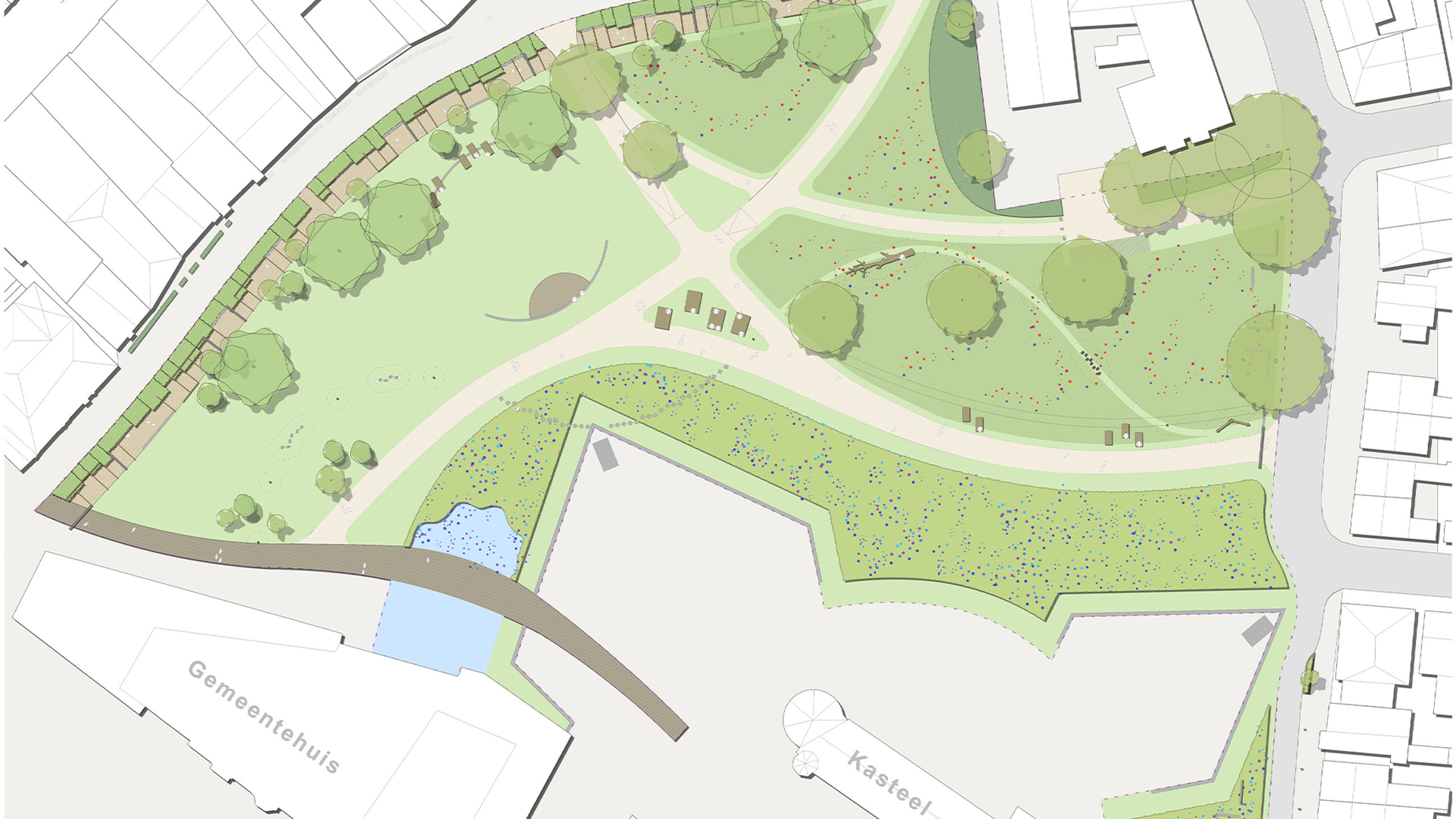 Ontwerp kasteelpark coevorden