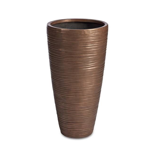 Curved Vase Bronze Image