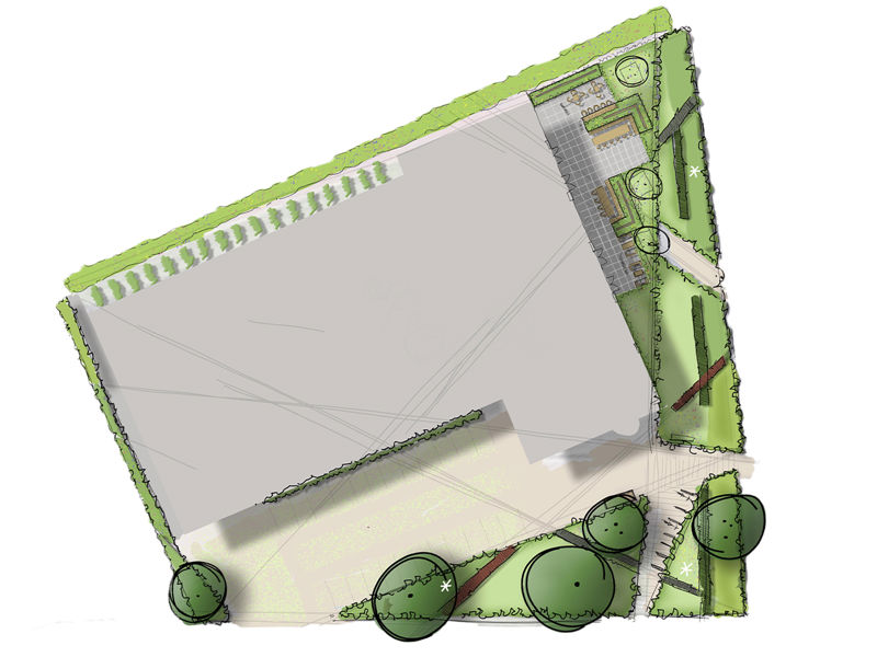 Ontwerp Rabobank in Enschede