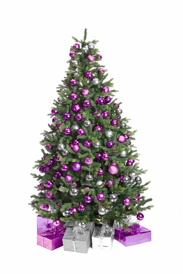 Kerstboom Purple dream Image
