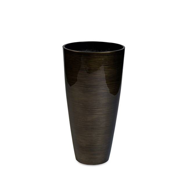 Vita Stripes Vase Bronze Image