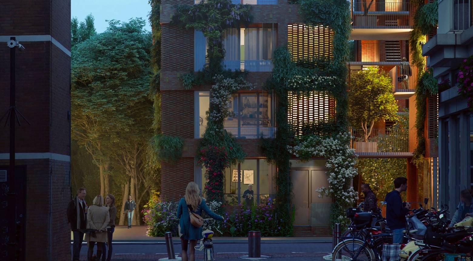 Project De Linné - Donker Design - Donker Design mocht in 2018 deel uitmaken van het ontwikkelingsteam voor het plan De Linné aan de Polderweg te Amsterdam