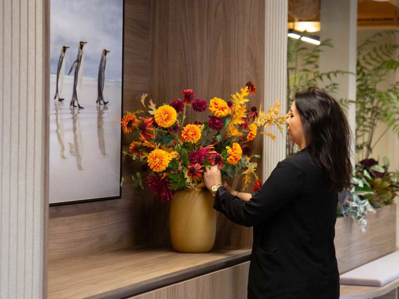 Kunstbloemen (2)