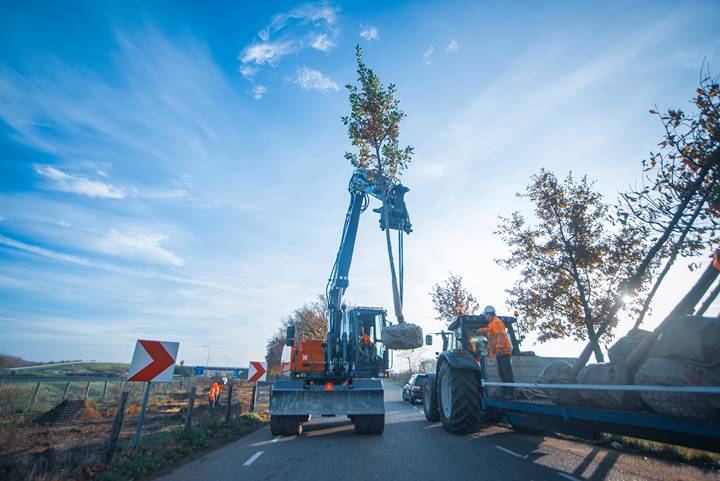 Project N280 Roermond - Bomen planten